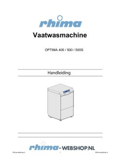 Gebruikers handleiding