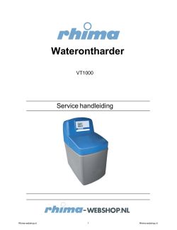 Onderhouds handleiding
