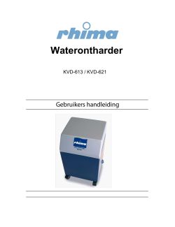 Gebruikers handleiding