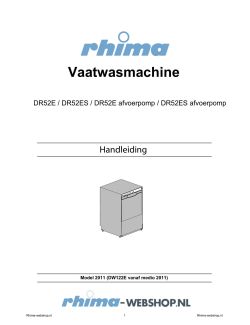 Gebruikers handleiding