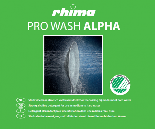 Rhima Pro Wash Alpha - 40000010 - Bag in Box 10 liter