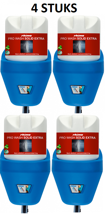 Rhima Pro Wash Solid Extra 4x 5kg - 40000017