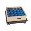 Rhima RVS droogplateau - 400 - geschikt voor korven 400x400 mm.