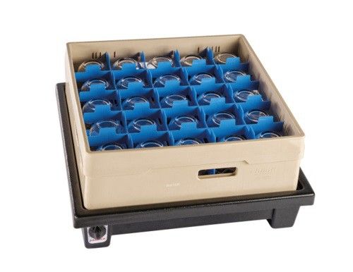 Rhima RVS droogplateau - 400 - geschikt voor korven 400x400 mm.
