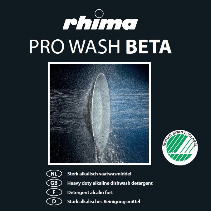 Rhima Pro Wash Beta - 40000014 - Bag in Box 10 liter