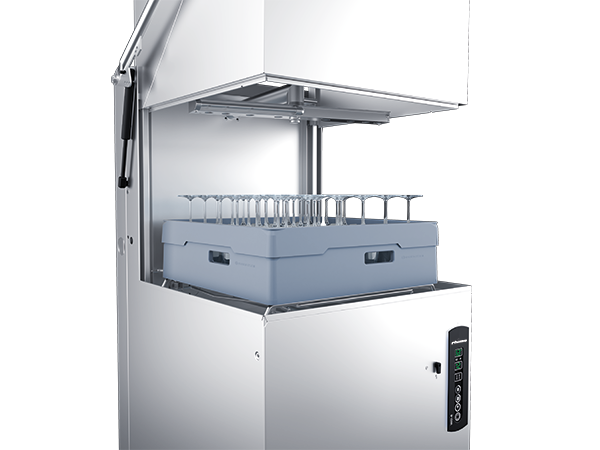 Rhima WD-6 Glass glazenspoelmachine met wasemcondensunit