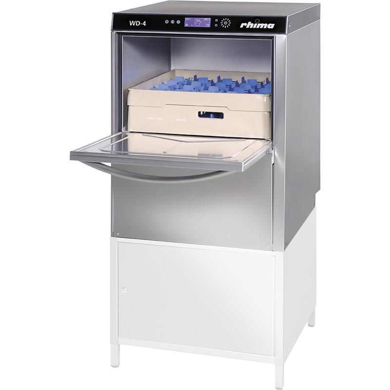 Rhima WD-4 HR Plus voorlader vaatwasmachine met energieterugwinning