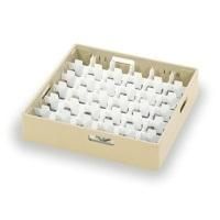 Rhima universeelkorf, beige, 500x500 mm. - 36-vaks, 35000072