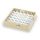 Rhima universeelkorf, beige, 500x500 mm. - 36-vaks, 35000072