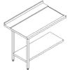 Rhima RVS zijtafel (links) - 3000 0270