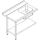 Rhima RVS zijtafel (links) - 3000 0272