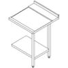 Rhima RVS zijtafel (rechts) - 3000 0267