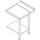 Rhima RVS zijtafel (rechts) - 3000 0267
