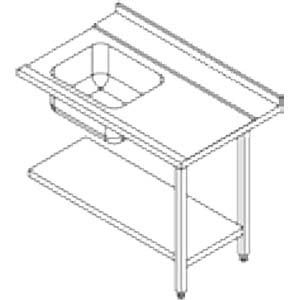 Rhima RVS zijtafel (rechts) - 3000 0271