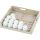 Rhima servieskorf, beige, 500x500 mm., 35000149