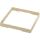Rhima verhogingsrand, beige, 500x500 mm - zonder vakverdeling 35000133
